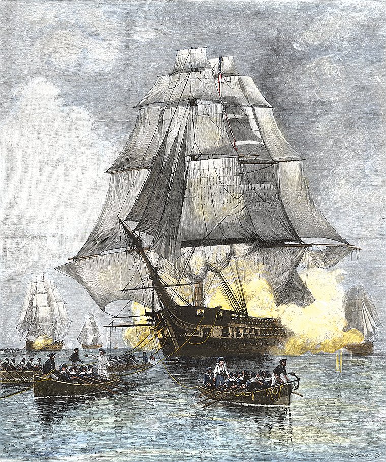 После победы над Наполеоном британские корабли мог потопить только один враг — укороченные гвозди 