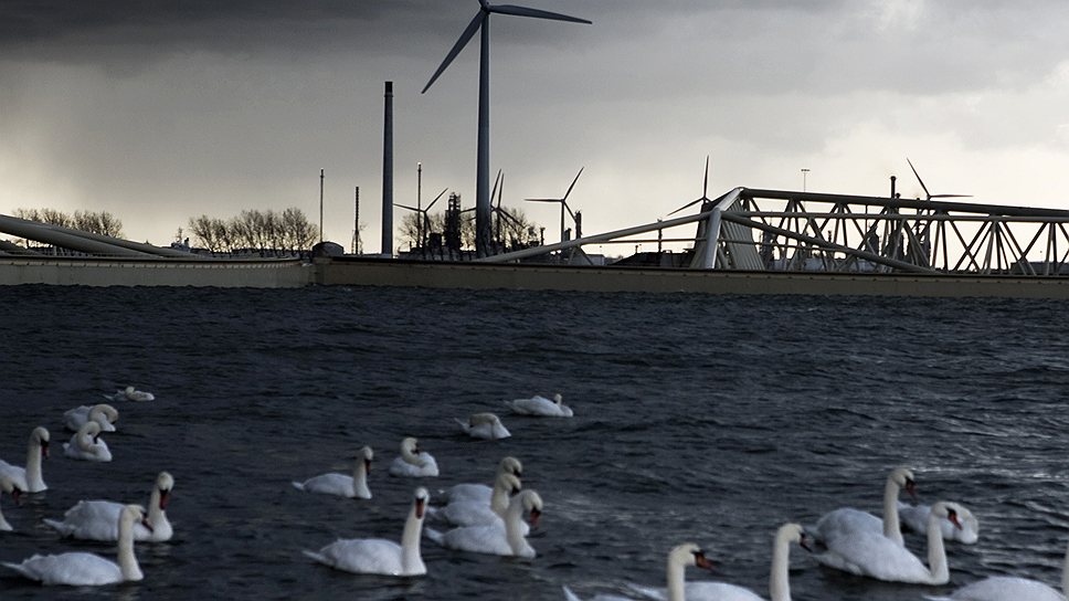 Голландцы успешно отвоевывают землю у моря и добывают электричество из ветра 
