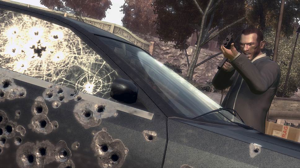 Девин Мур (в желтом комбинезоне) во всем походил на героя игры «Grand Theft Auto», кроме одного: он не мог сохраниться и начать жизнь с начала