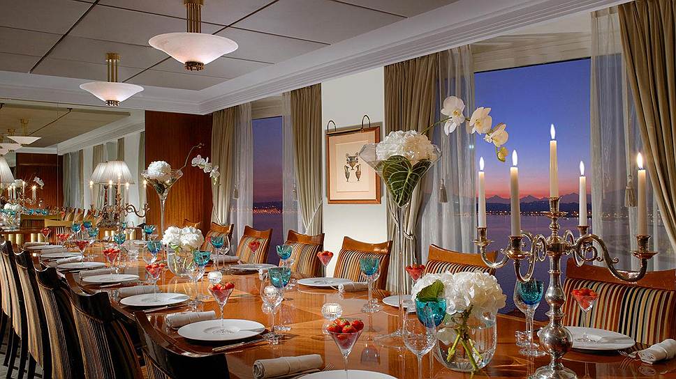 Royal Penthouse Suite в женевском President Wilson Hotel — самый дорогой гостиничный номер в мире: сутки в нем обойдутся в $65 тыс.