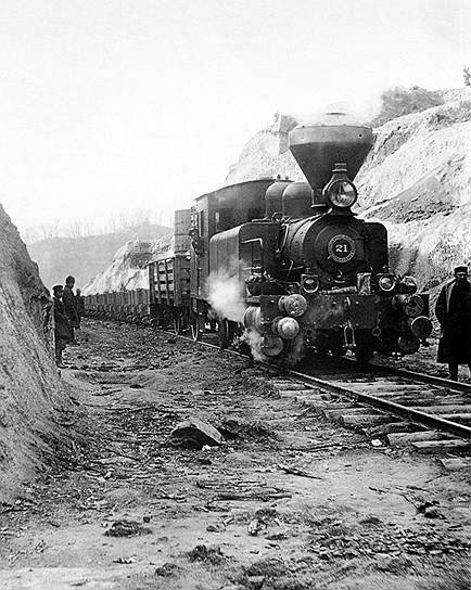 Недостаток паровозов и вагонов вместе с ужасной организацией перевозок довели хозяйство Российской Империи до полной разрухи 
