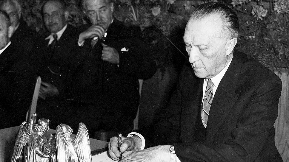 Конрад Аденауэр не симпатизировал Гитлеру, но все же запретил компартию 
