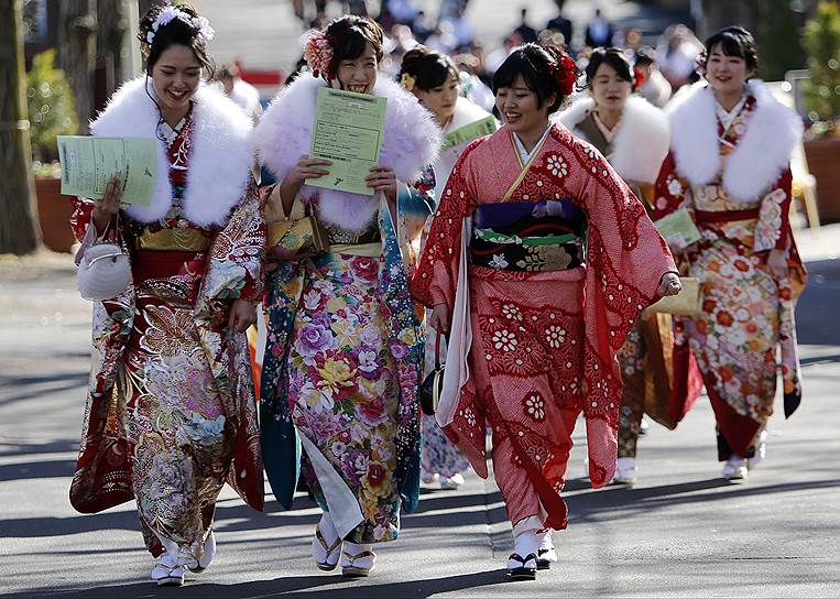 Японцы виртуозно сочетают традиционную культуру и высокие технологии 
