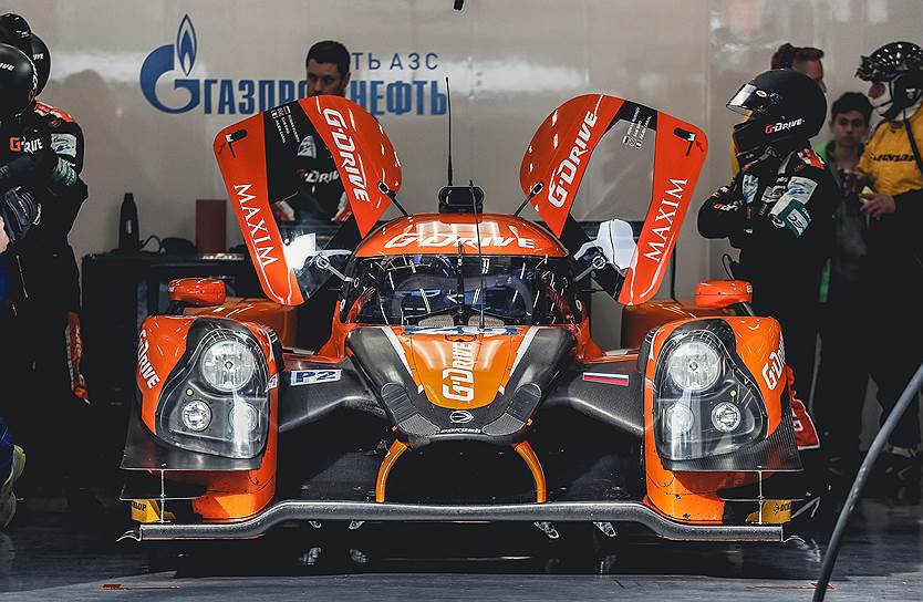 Российская команда G-Drive Racing в этом году добралась до подиума гонок 24 heures du Mans 

