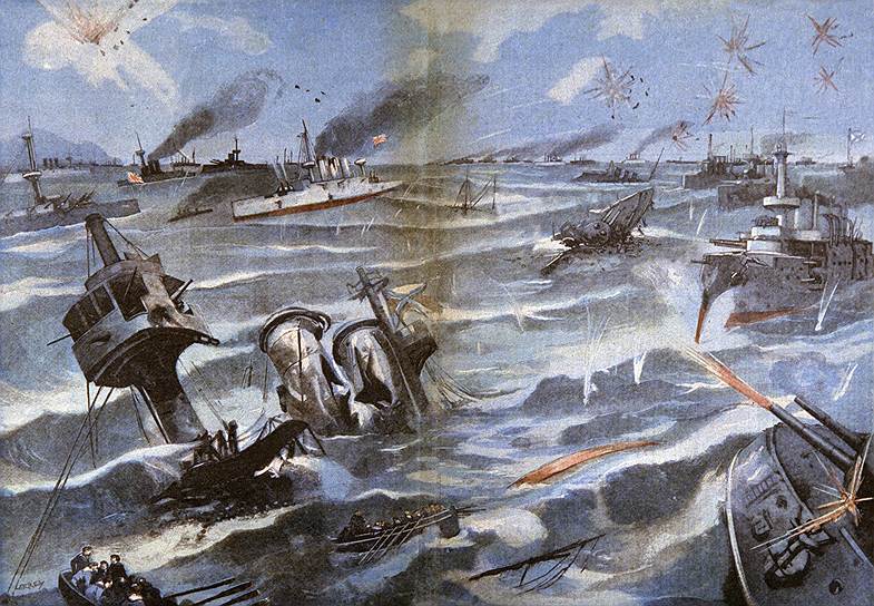 Сокрушительное поражение русской эскадры под Цусимой стало результатом не столько военного превосходства японцев, сколько неготовностью к сражению русских 
