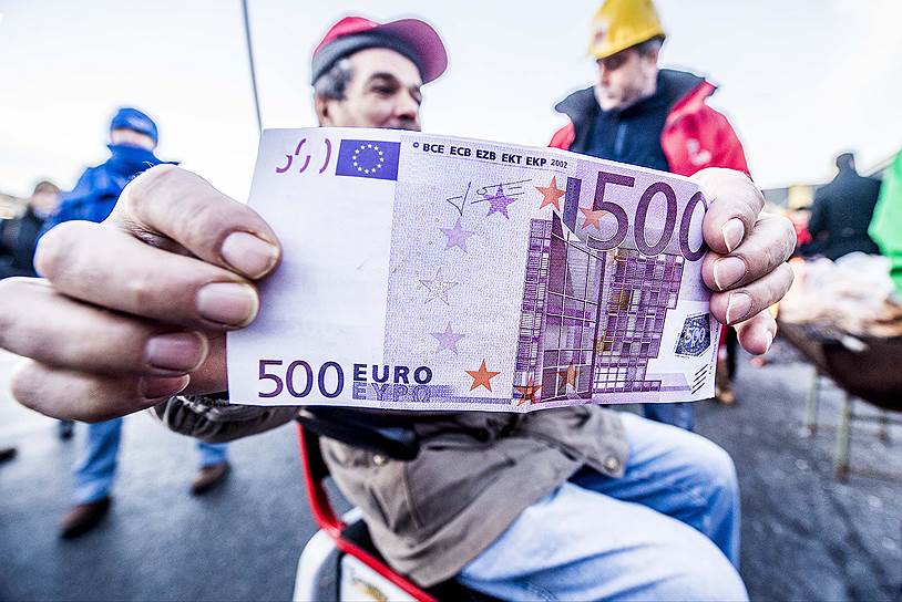 Многие европейцы никогда в жизни не держали в руках банкноты высшего номинала 
