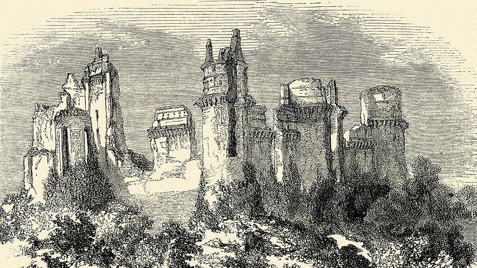 После реставрации Эженом Виолле-ле-Дюком замок Пьерфон во Франции стал откровенно отдавать &quot;Диснейлендом&quot; 
