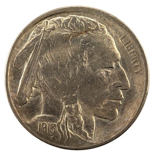 Пятицентовики стали первыми монетами, при изготовлении которых использовались сплавы никеля, а не драгоценных металлов 
