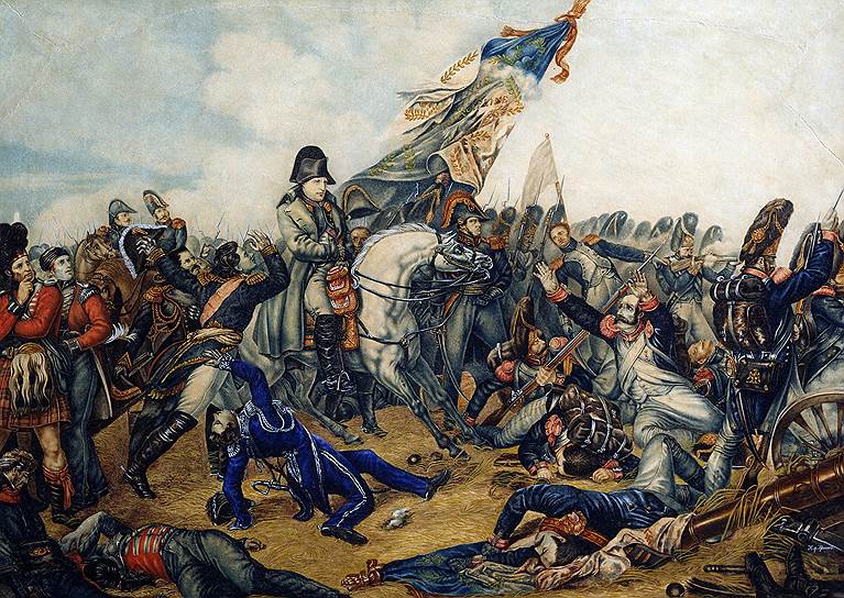 Проигранное Наполеоном сражение под Ватерлоо — это в том числе результат блокады французских портов, устроенной английским королевским флотом  

