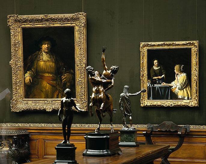 Среди шедевров коллекции — автопортрет Рембрандта