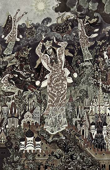 Созданная Голиковым и проспонсированная Каменевым серия иллюстраций к «Слову о полку Игореве»