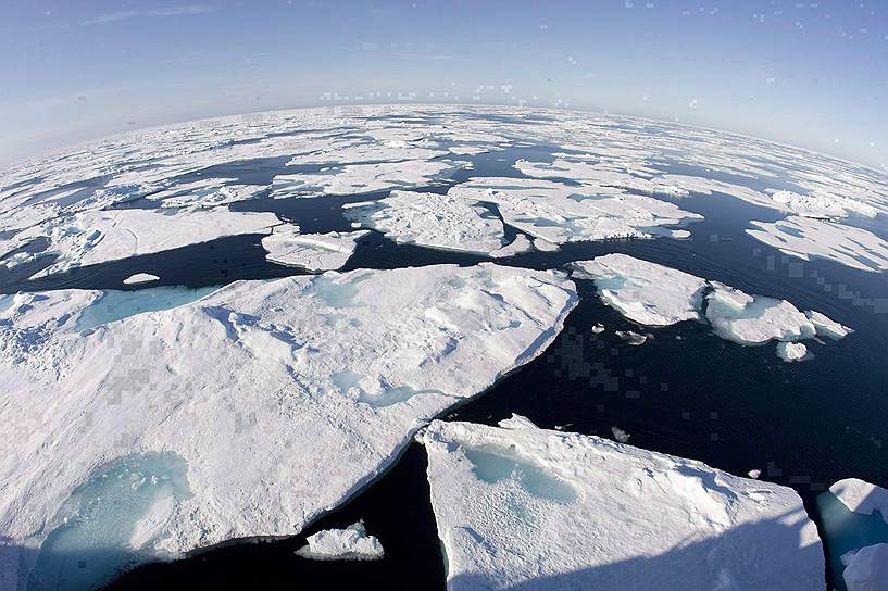 Скорость таяния ледяного покрова Северного Ледовитого океана держится у рекордных отметок 
