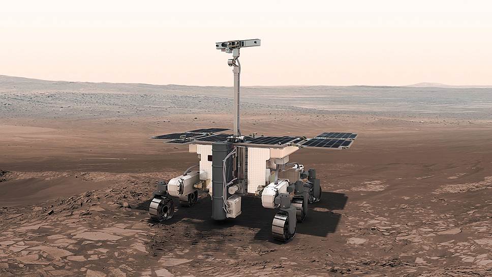 Европейский марсоход ExoMars Rover будет запущен в космос в 2020 году 
