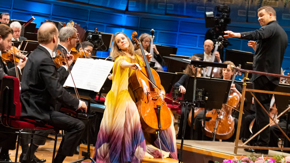 Звезда прошлогоднего Нобелевского концерта аргентинская виолончелистка Соль Габетта