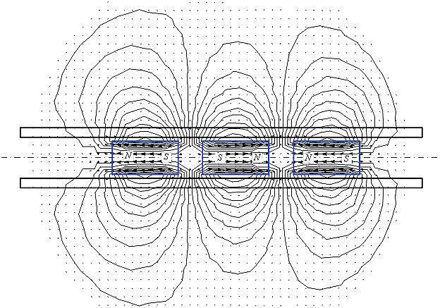 Иллюстрация к патенту: схема ткани с электромагнитным нагревом, изобретение УГАТУ