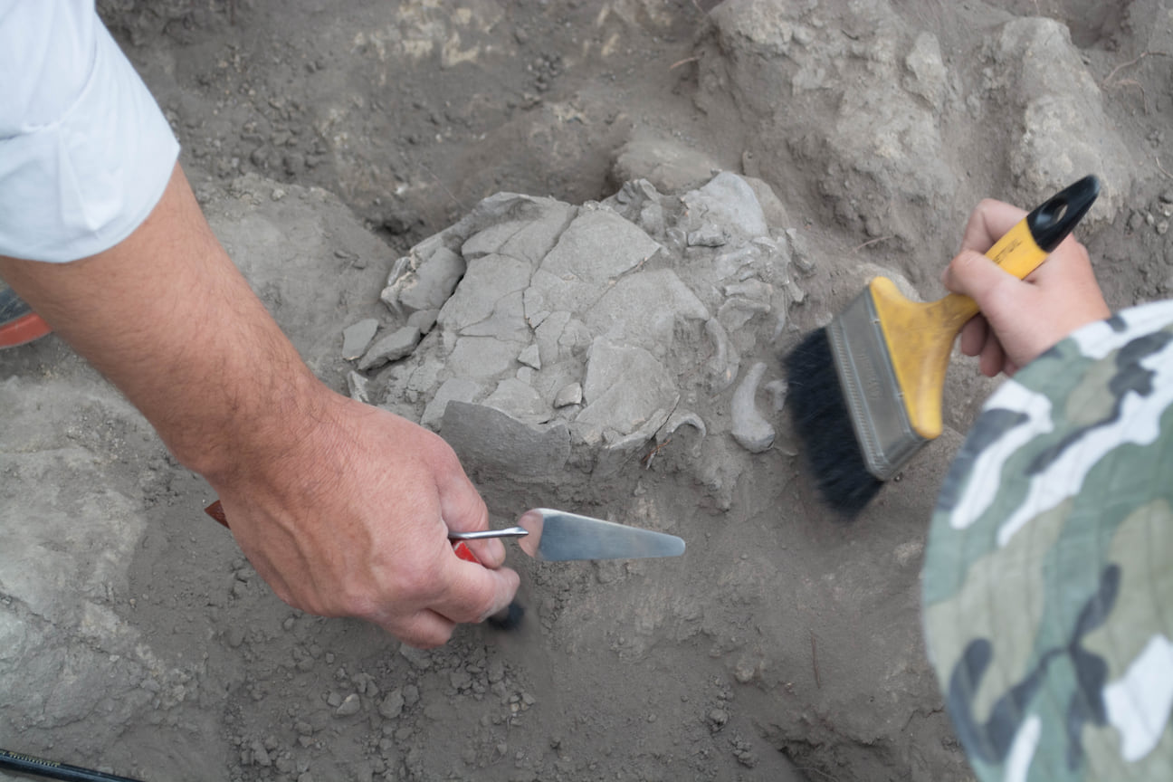 Раскопки Лома Атауальпа. Найдено древнее погребение