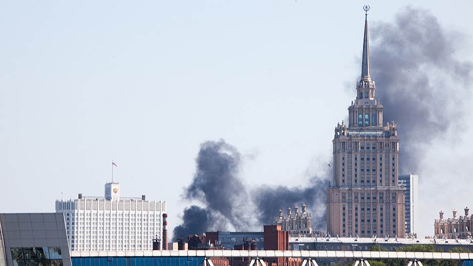 Пожар на подстанции свао москва