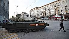 В ходе репетиции Парада Победы по Красной площади впервые прошли танки «Армата»