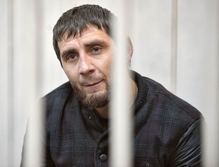 Заур Дадаев, обвиняемый в убийстве Бориса Немцова