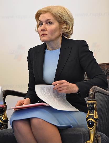Заместитель председателя правительства России Ольга Голодец