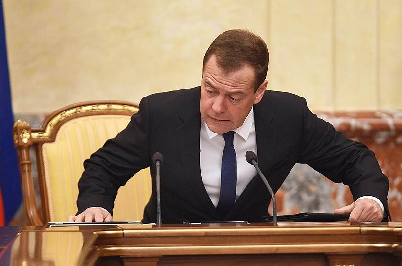 Премьер-министр Дмитрий Медведев 
