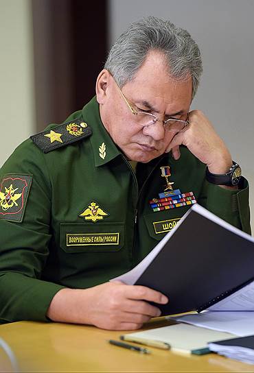 Министр обороны России Сергй Шойгу 