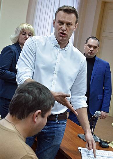 Глава Фонда борьбы с коррупцией Алексей Навальный