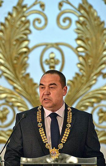 Глава Луганской народной республики Игорь Плотницкий