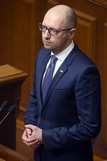 Бывший премьер-министр Украины Арсений Яценюк
