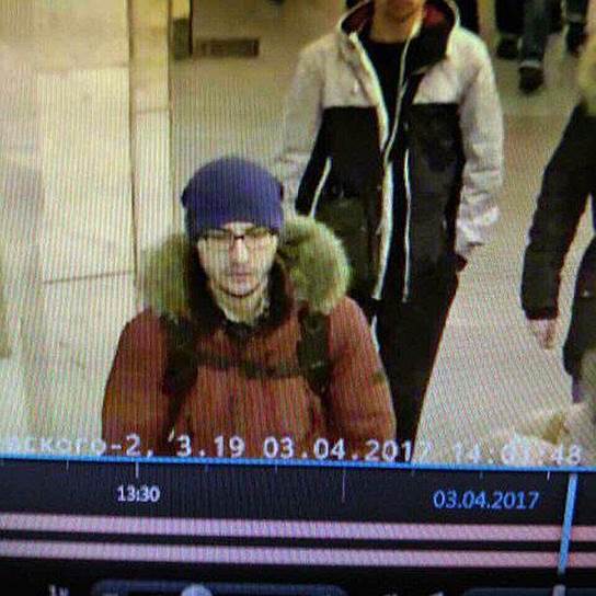 Предполагаемый исполнитель теракта в метро Санкт-Петербурга Акбаржон Джалилов