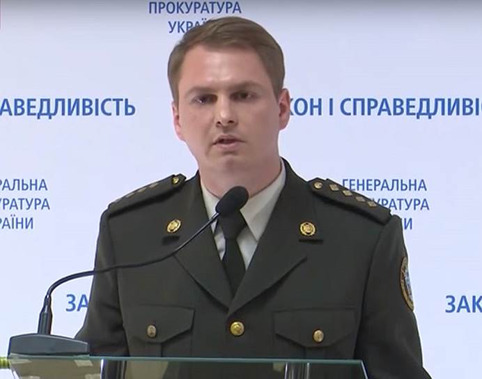 Прокурор Главной военной прокуратуры Украины Руслан Кравченко