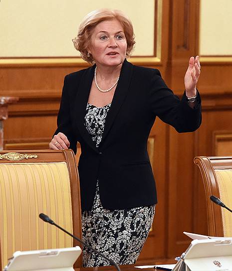Вице-премьер России Ольга Голодец