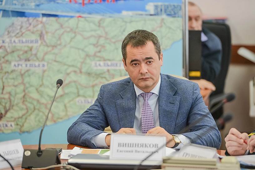 Вице-губернатор Приморского края Евгений Вишняков