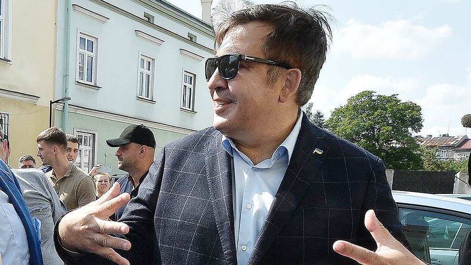 Бывший глава Одесской области Михаил Саакашвили