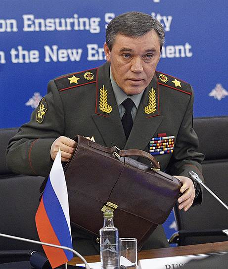 Начальник Генерального штаба Вооруженных сил России Валерий Герасимов 
