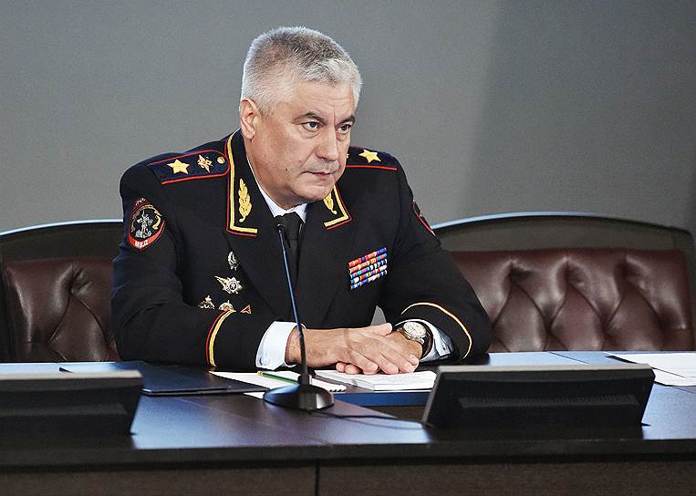 Министр внутренних дел России Владимир Колокольцев