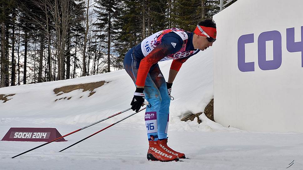 Российский лыжник Евгений Белов