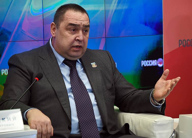 Глава самопровозглашенной Луганской народной республики Игорь Плотницкий