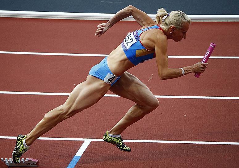 Российская легкоатлетка Юлия Гущина