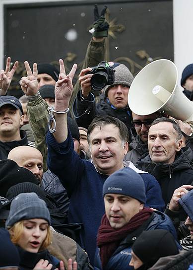 Лидер &quot;Движения новых сил Украины&quot; Михаил Саакашвили