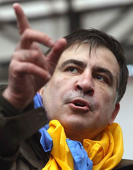 Лидер &quot;Движения новых сил&quot; Михаил Саакашвили
