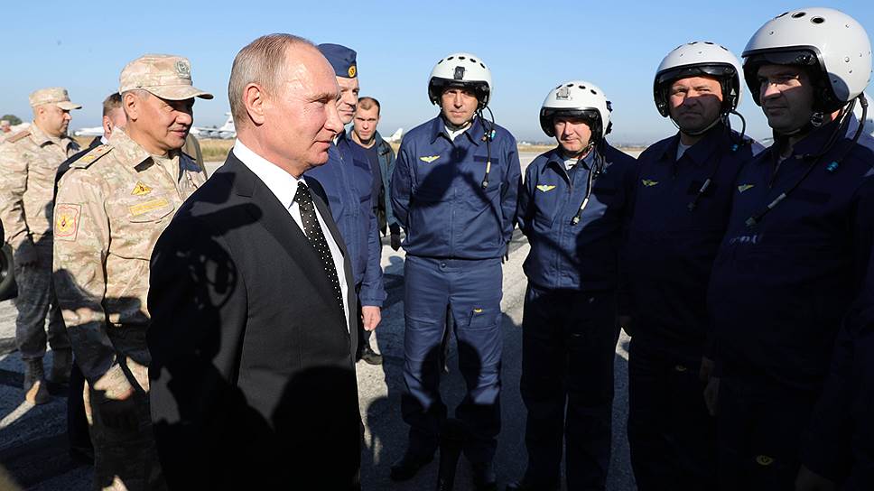 Как Владимир Путин на базе Хмеймим приказал вывести войска из Сирии