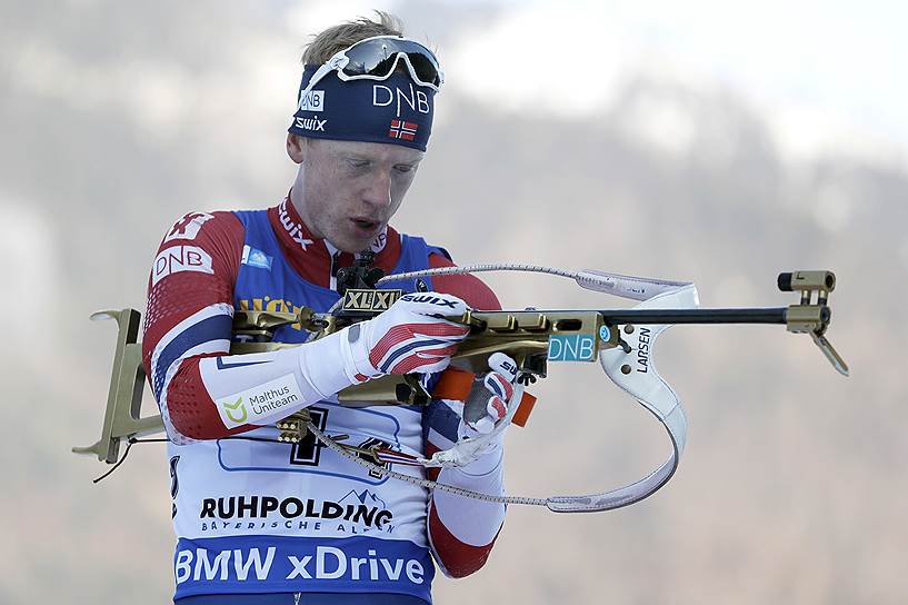 Норвежский биатлонист Йоханнес Бё