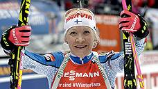 Финка Кайса Мякяряйнен выиграла масс-старт на этапе Кубка мира по биатлону