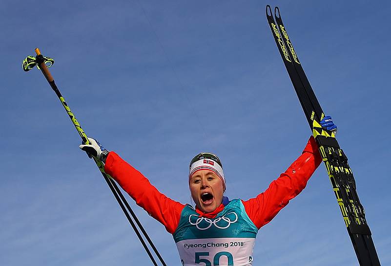 Норвежская лыжница Рагниль Хага