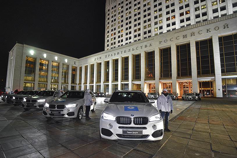 Автомобили, подготовленные для призеров XXIII Олимпийских зимних игр 2018 года в Пхёнчхане