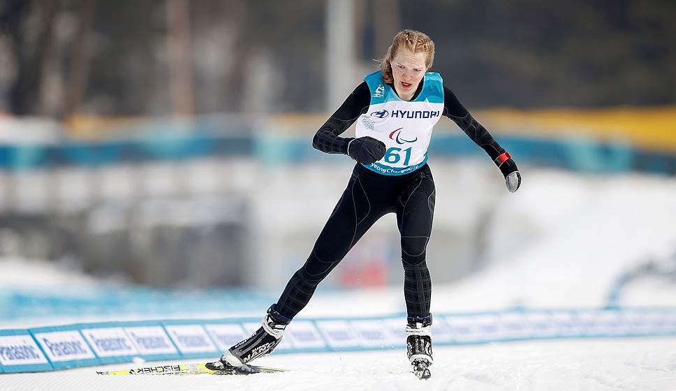 Российская лыжница Екатерина Румянцева