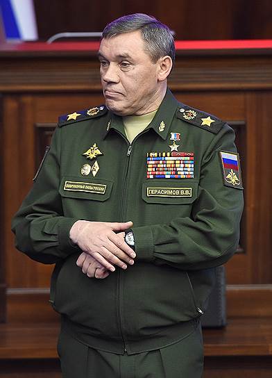 Начальник Генштаба вооруженных сил России Валерий Герасимов