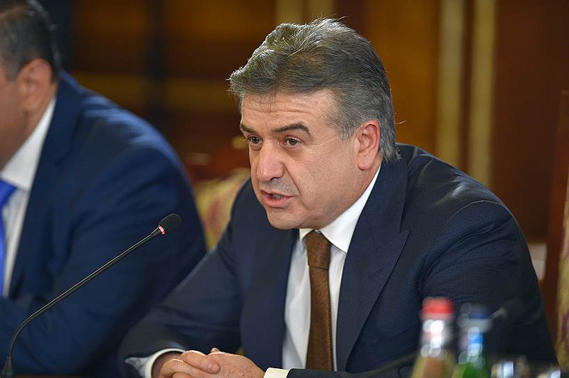 Исполняющий обязанности премьер-министра Армении Карен Карапетян