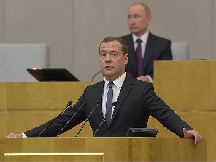 Премьер-министр России Дмитрий Медведев